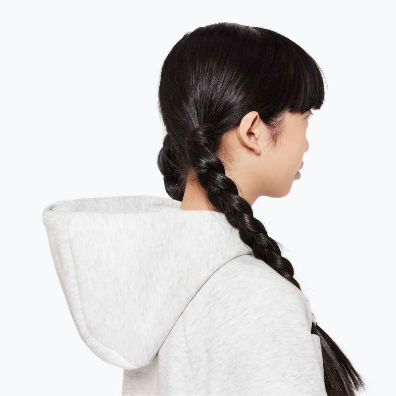 Vaikiškas džemperis Nike Sportswear Tech Fleece džemperis light grey/heather/black/black 5