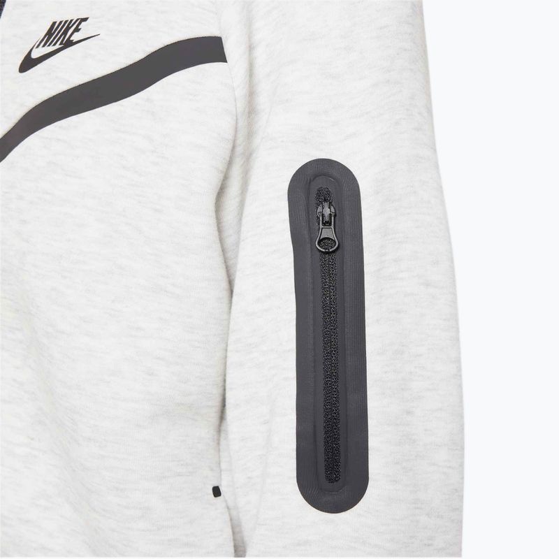Vaikiškas džemperis Nike Sportswear Tech Fleece džemperis light grey/heather/black/black 6