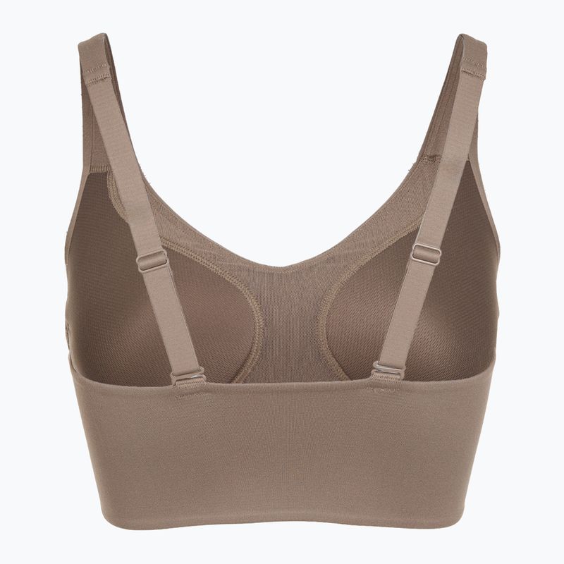 Sportinė liemenėlė Nike Alate Medium Support Longline mink brown/white 9