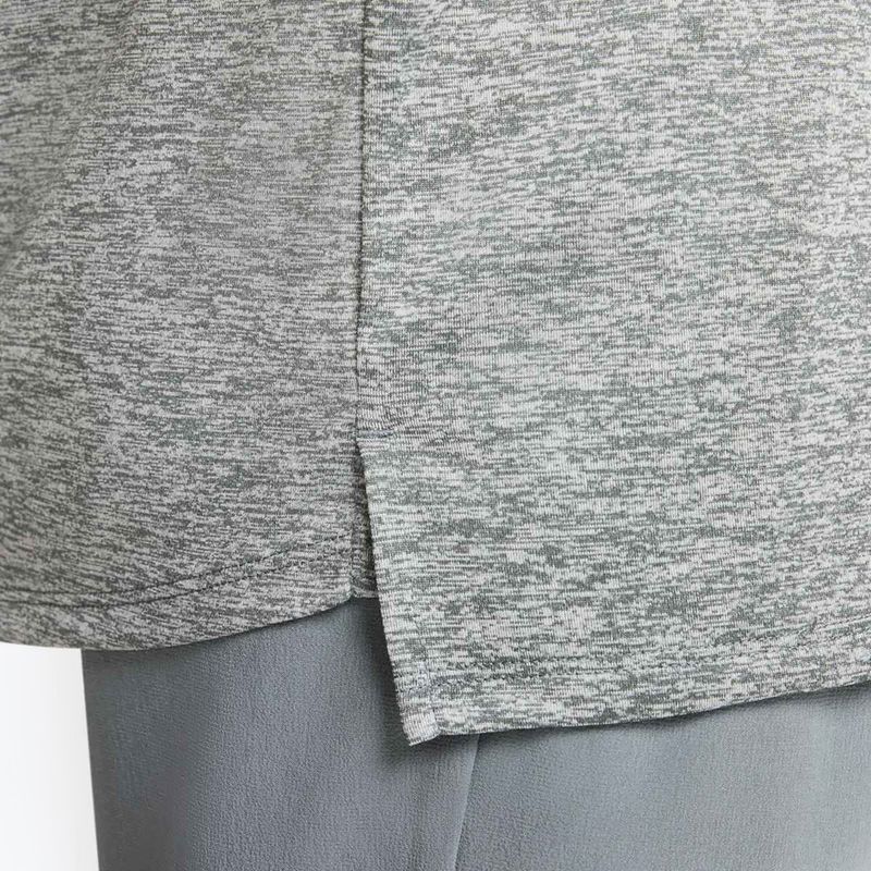 Vyriški bėgimo marškinėliai Nike Stride ADV smoke grey / heather 6