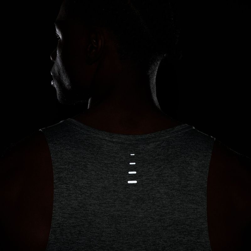 Vyriški bėgimo marškinėliai Nike Stride Dri-Fit ADV smoke grey/heather 8