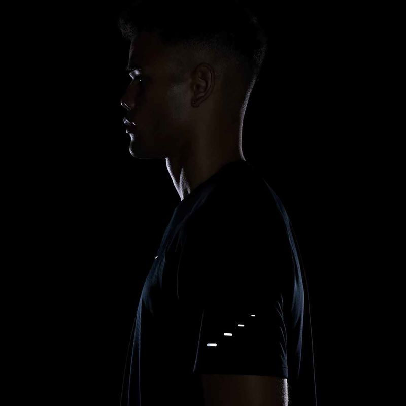 Vyriški "Nike Stride ADV" bėgimo marškinėliai juodi 8