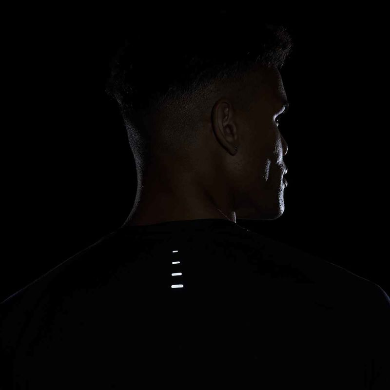Vyriški "Nike Stride ADV" bėgimo marškinėliai juodi 9