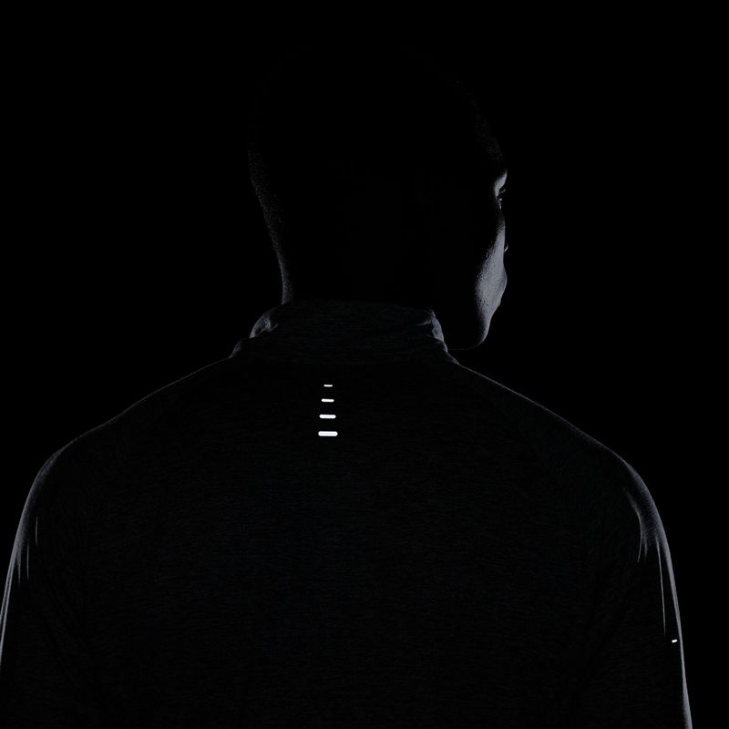 Vyriškas bėgimo džemperis Nike Stride 1/4 Zip Dri-Fit smoke grey/heather 11