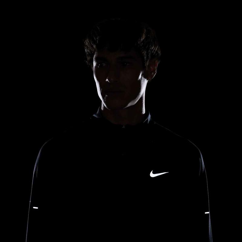 Vyriški "Nike Stride 1/4 Zip Dri-Fit" bėgimo marškinėliai juoda 9