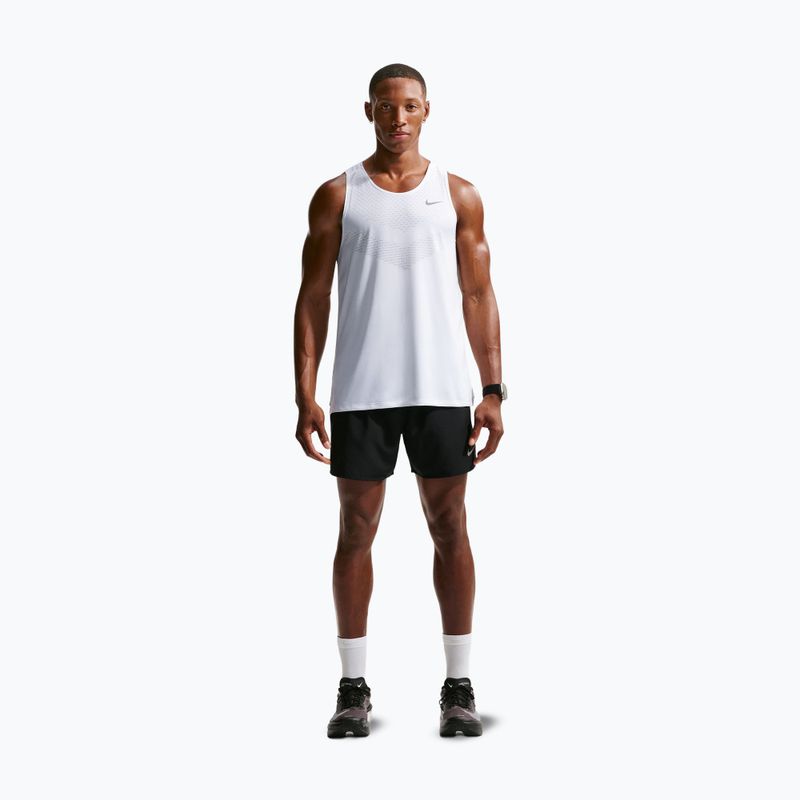 Vyriški bėgimo marškinėliai Nike Stride white 2