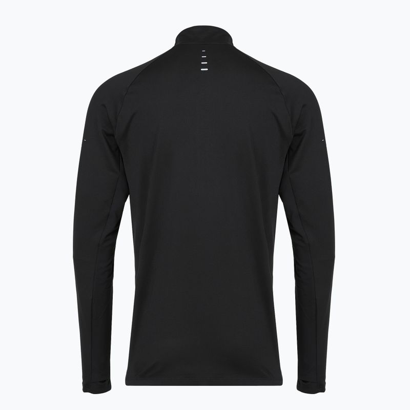 Vyriški Nike Stride 1/4 Zip Dri-Fit bėgimo marškinėliai juoda 13