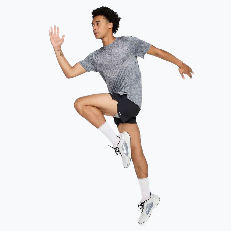 Vyriški bėgimo marškinėliai Nike Stride ADV thunder blue / heather 2
