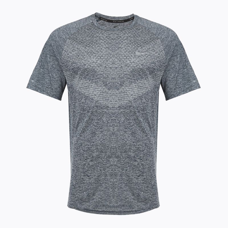 Vyriški bėgimo marškinėliai Nike Stride ADV thunder blue / heather 11