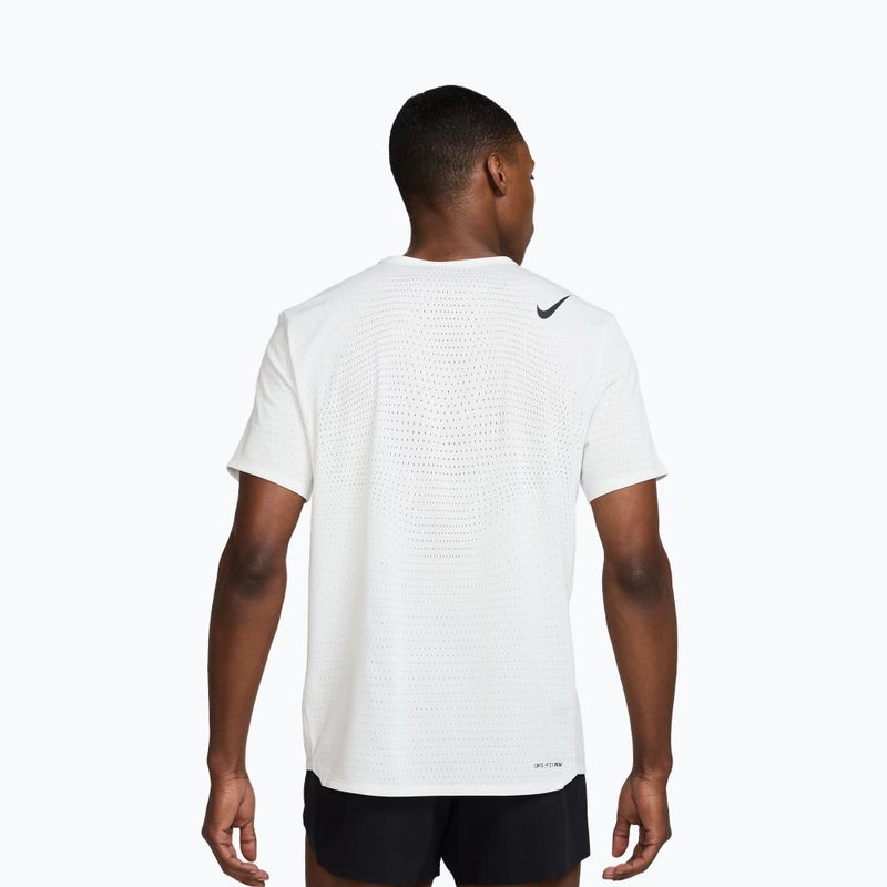 Vyriški bėgimo marškinėliai Nike AeroSwift Dri-Fit ADV summit white/black 3