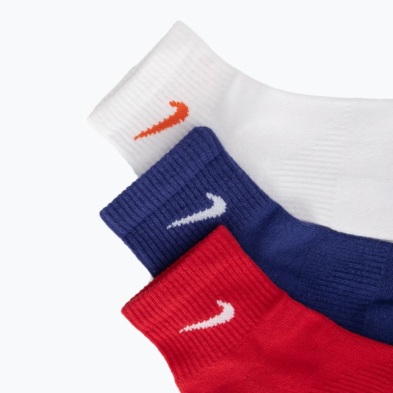 Kojinės Nike Everyday Plus Cushioned Ankle 3 poros multi-color/996 6