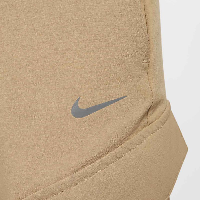Nike Sportswear City Utility vaikiškos kelnės su parašiutu smėlio/juodos spalvos 6