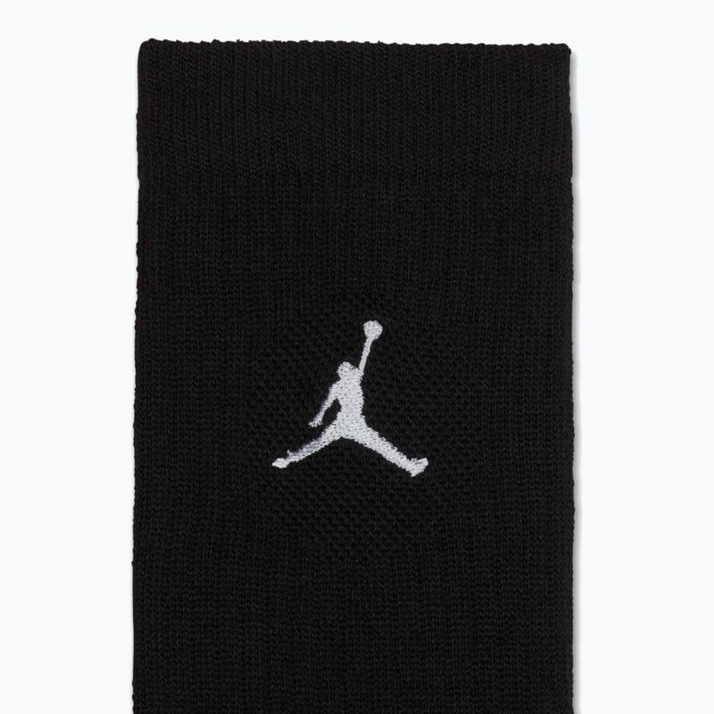 Kojinės Jordan Everyday Cushioned Crew 6 pairs black/white 3