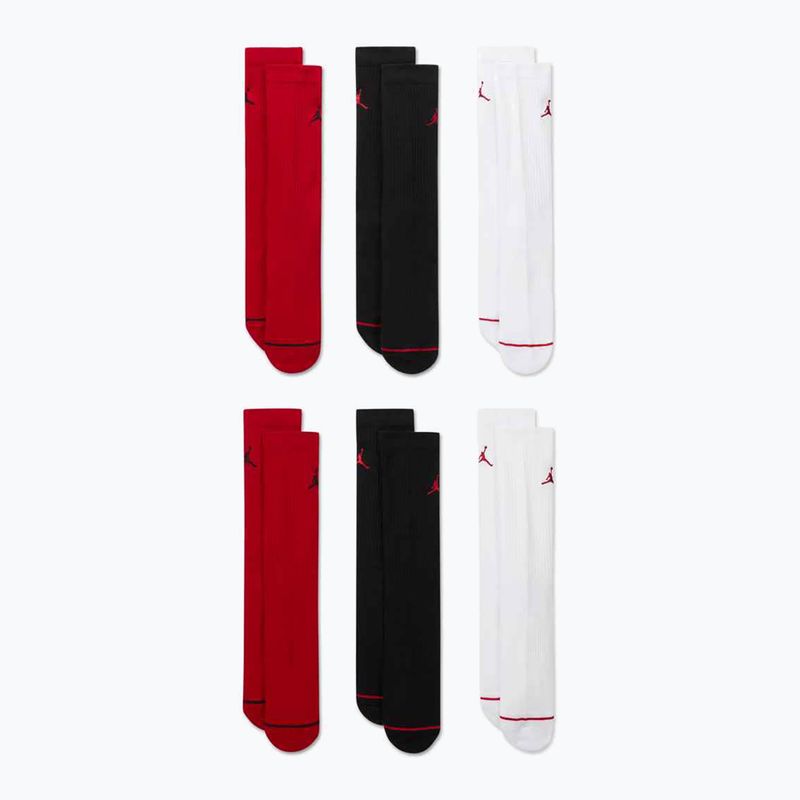 Kojinės Jordan Everyday Cushioned Crew 6 pairs multicolor