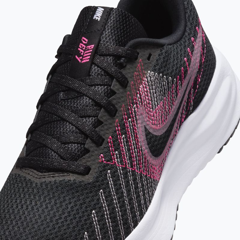Moteriški bėgimo batai Nike Run Defy black/hyper pink/elemental pink 5