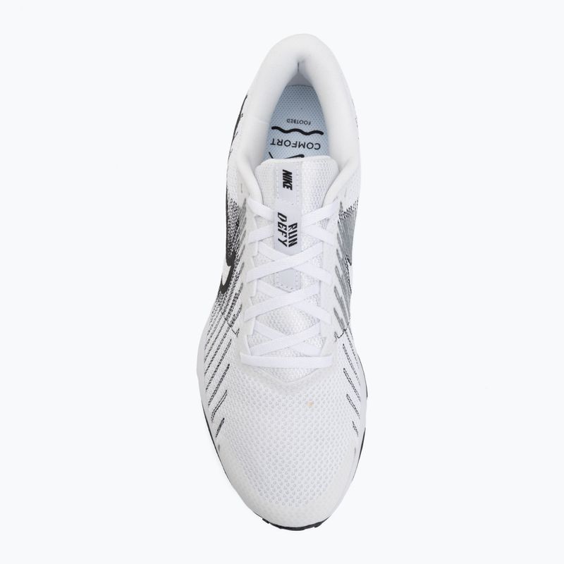 Vyriški bėgimo batai Nike Run Defy white/black 5