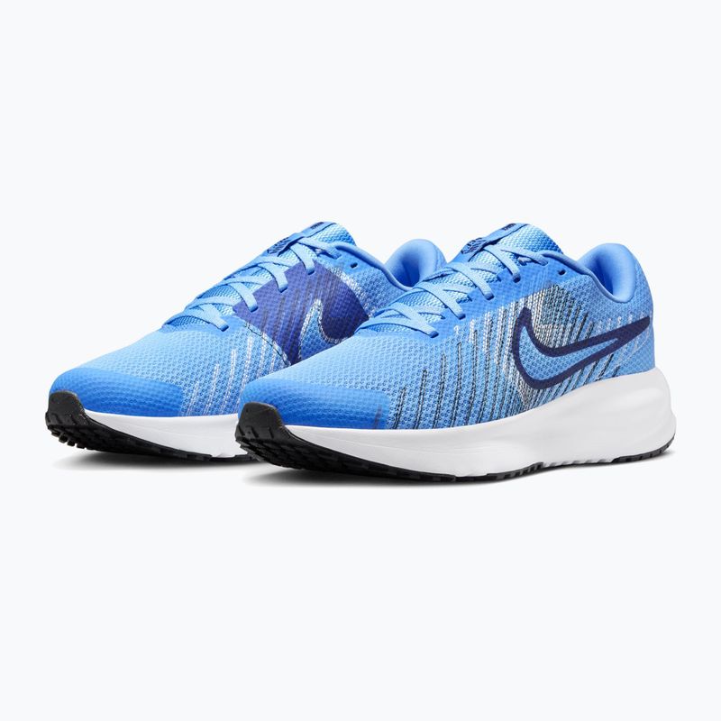 Vyriški bėgimo batai Nike Run Defy University Blue/White/Black/Blue Void 3