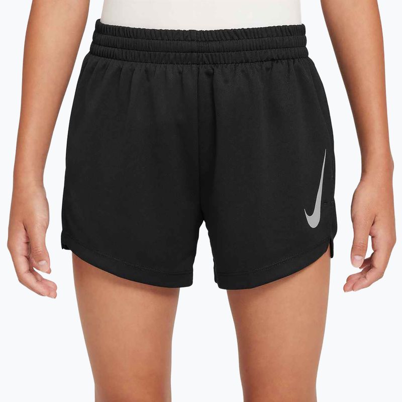 Nike Multi Dri-FIT vaikiški treniruočių šortai juoda/juoda 4