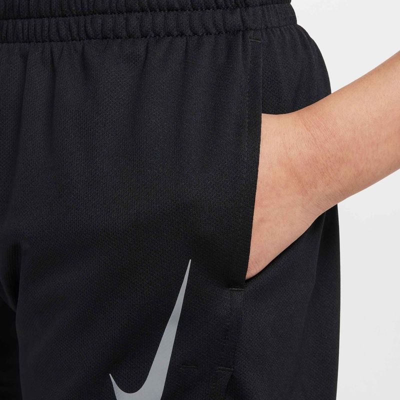 Nike Multi Dri-FIT vaikiški treniruočių šortai juoda/juoda 9
