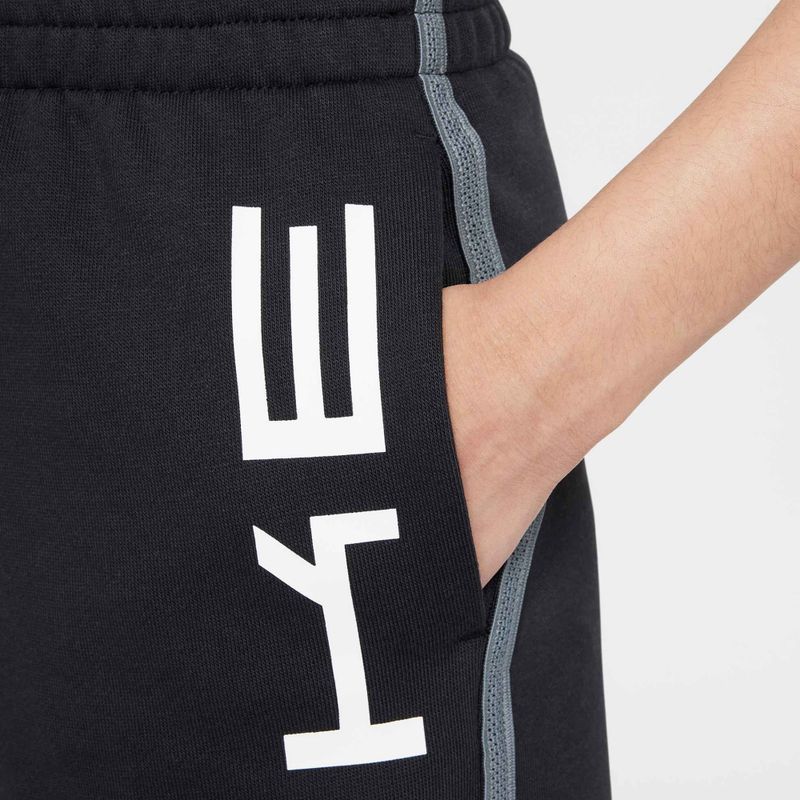 Nike Multi Dri-FIT vaikiški treniruočių šortai juodi/dūminiai pilki/juodi/juodi/balti 9