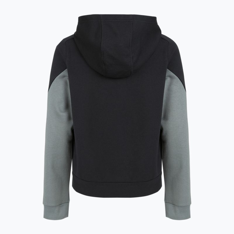 Nike Multi Dri-FIT vaikiški marškinėliai juoda/dūmų pilka/balta 2