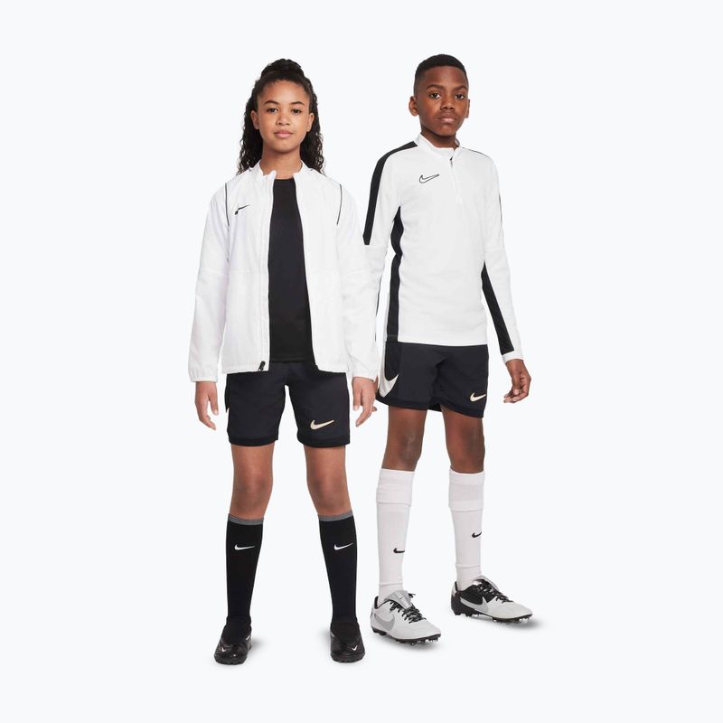 Vaikiški futbolo šortai Nike Academy Dri-Fit Jr black/black/pale ivory/ pale ivory 8