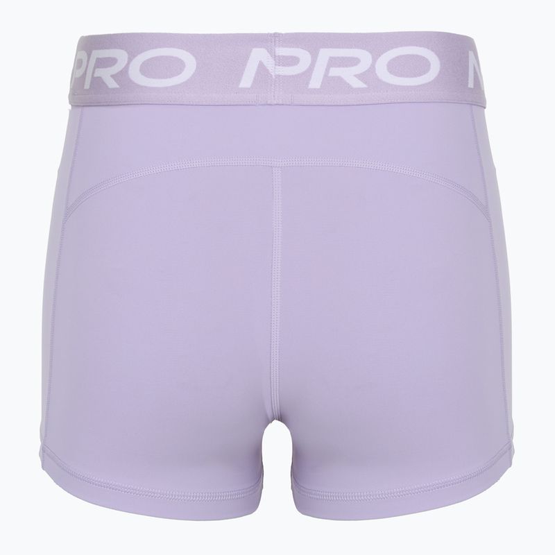 Moteriški šortai Nike Pro 365 3" lilac ice/white 2
