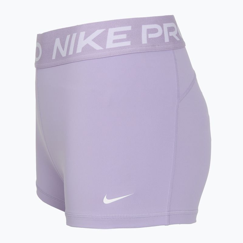 Moteriški šortai Nike Pro 365 3" lilac ice/white 3
