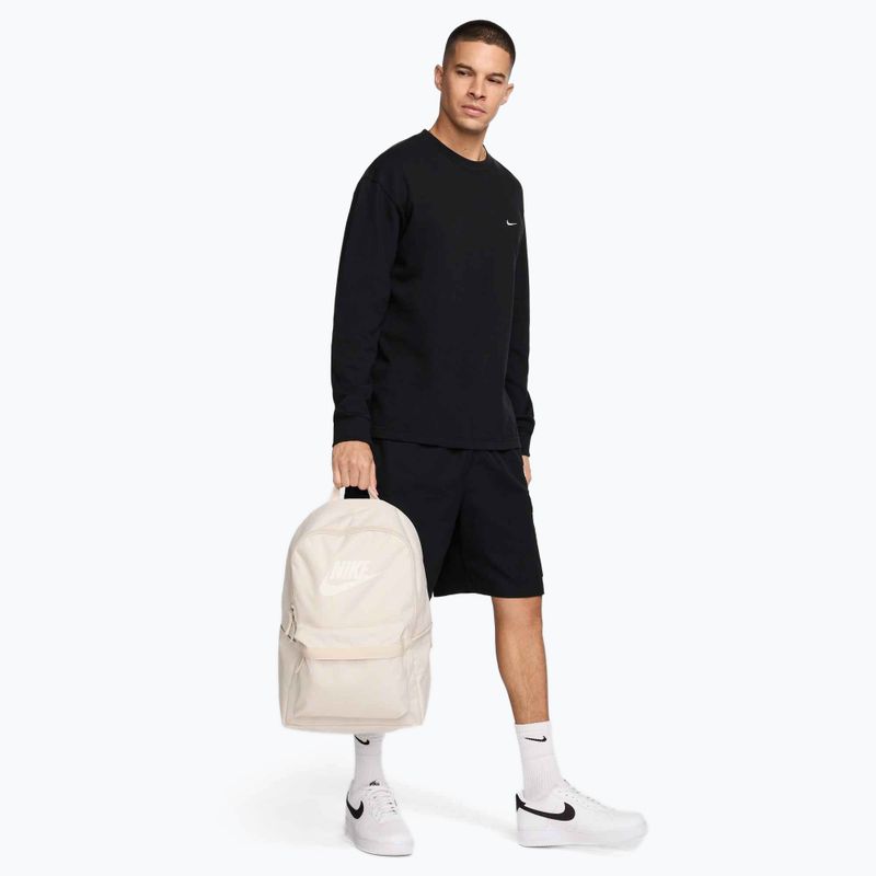 Nike Heritage 25 l light orewood brn/summit white kuprinė 7