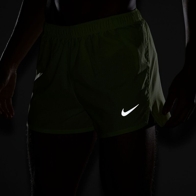 Vyriški bėgimo šortai Nike Fast Dri-Fit Brief Lined 3" light lemon twist/black 7