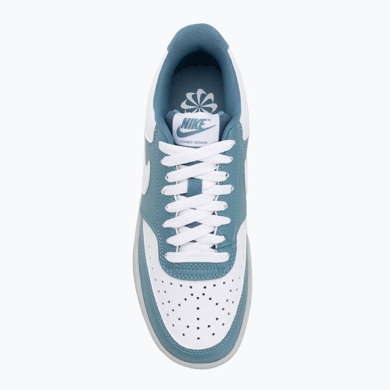 Nike Court Vision Low Next Nature white/smokey blue moteriški batai 5