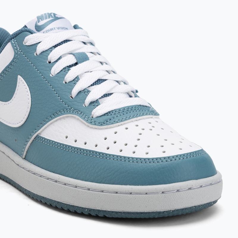Nike Court Vision Low Next Nature white/smokey blue moteriški batai 7