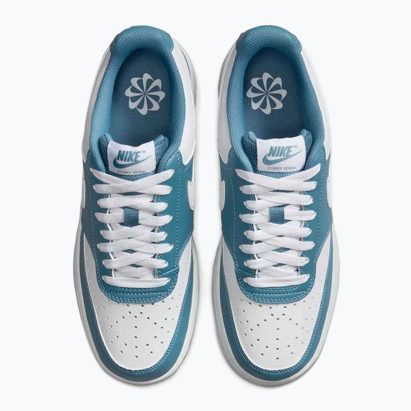 Nike Court Vision Low Next Nature white/smokey blue moteriški batai 3