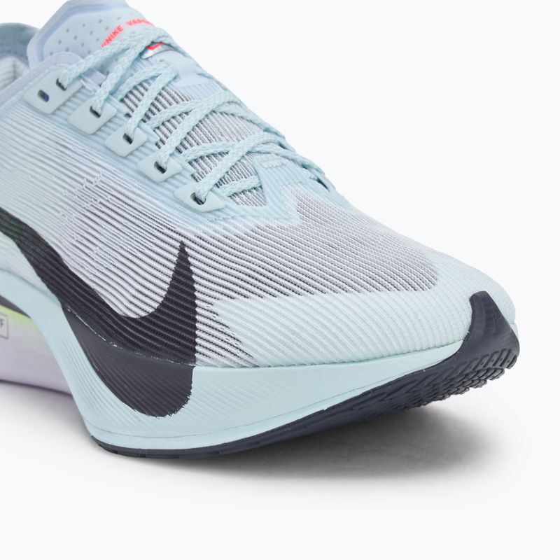 Moteriški bėgimo bateliai Nike Vaporfly 4 glacier blue/blue tint/gridiron 7