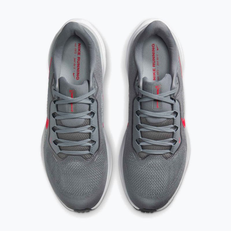 Vyriški bėgimo bateliai Nike Pegasus 41 cool grey/wolf grey/pure platinum/bright crimson 5