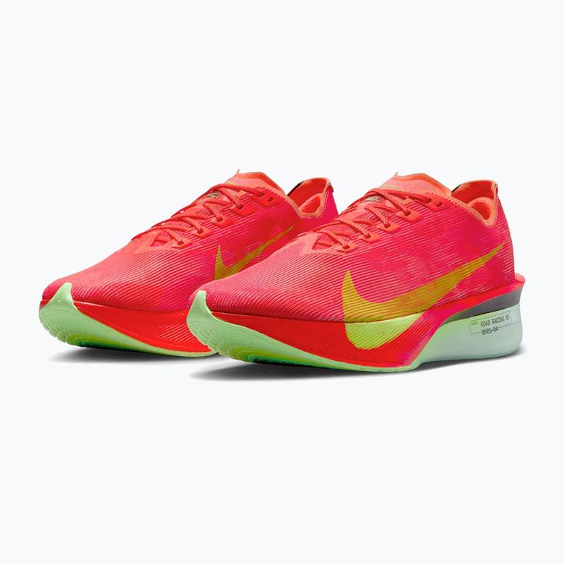 Vyriški bėgimo bateliai Nike Vaporfly 4 bright crimson / lime blast / mint foam 3