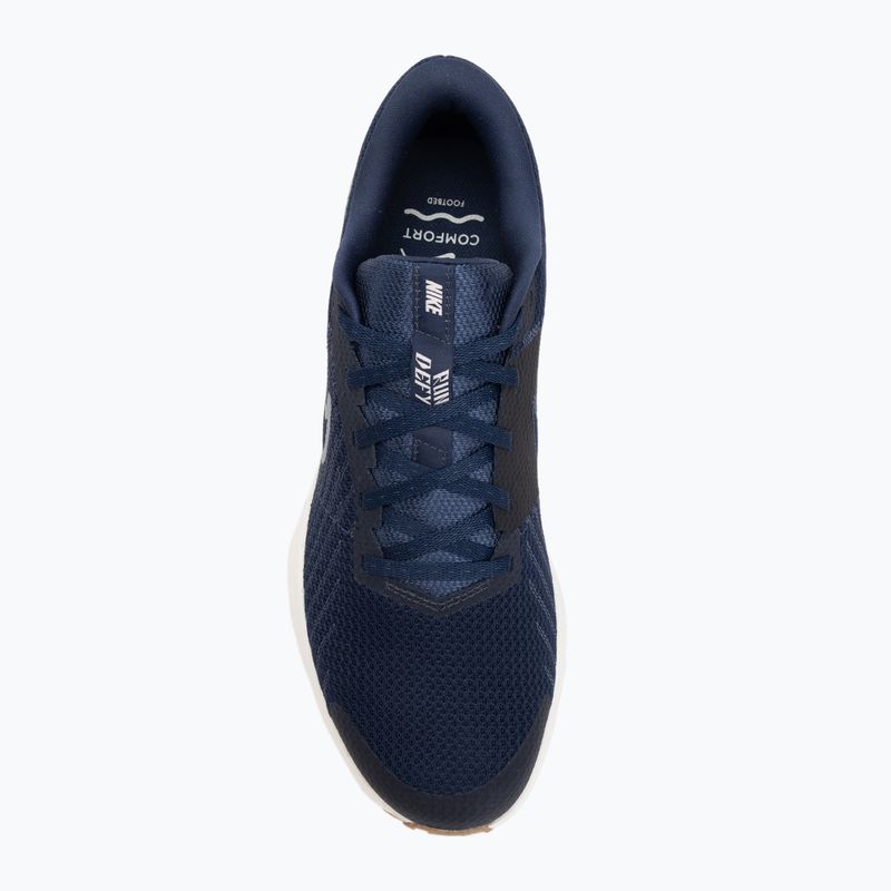 Vyriški bėgimo batai Nike Run Defy midnight navy / midnight navy / thunder blue 5