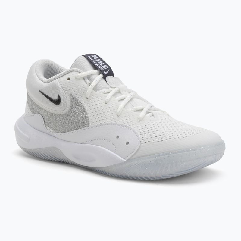 Moterų tinklinio bateliai Nike Hyperquick Court Flight SE smmit white/metallic silver/pure platinum