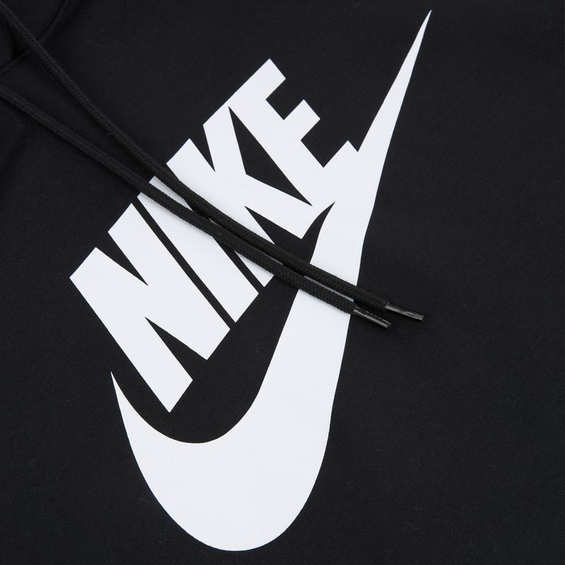 Vyriškas džemperis Nike Club Pullover Hoodie black/black/white 8