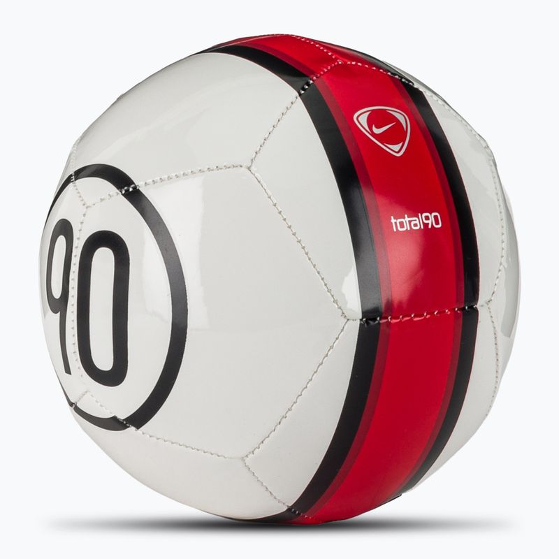 Futbolo kamuolys Nike Skills Total 90 white/black/red/black dydis 1 2