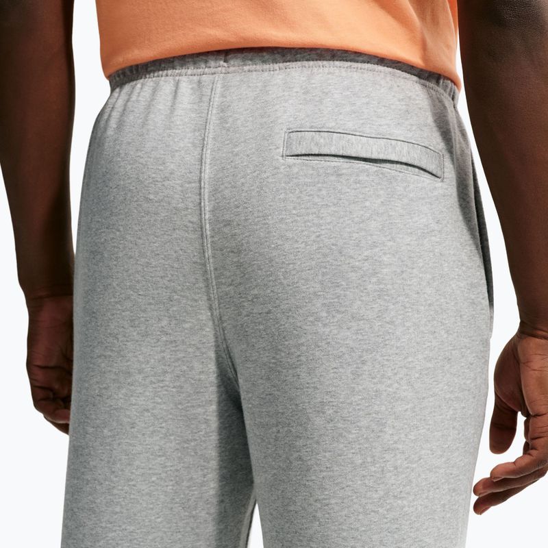 Vyriškos kelnės Nike Club Cuffed Brushed dark grey heather/light smoke grey/white 5