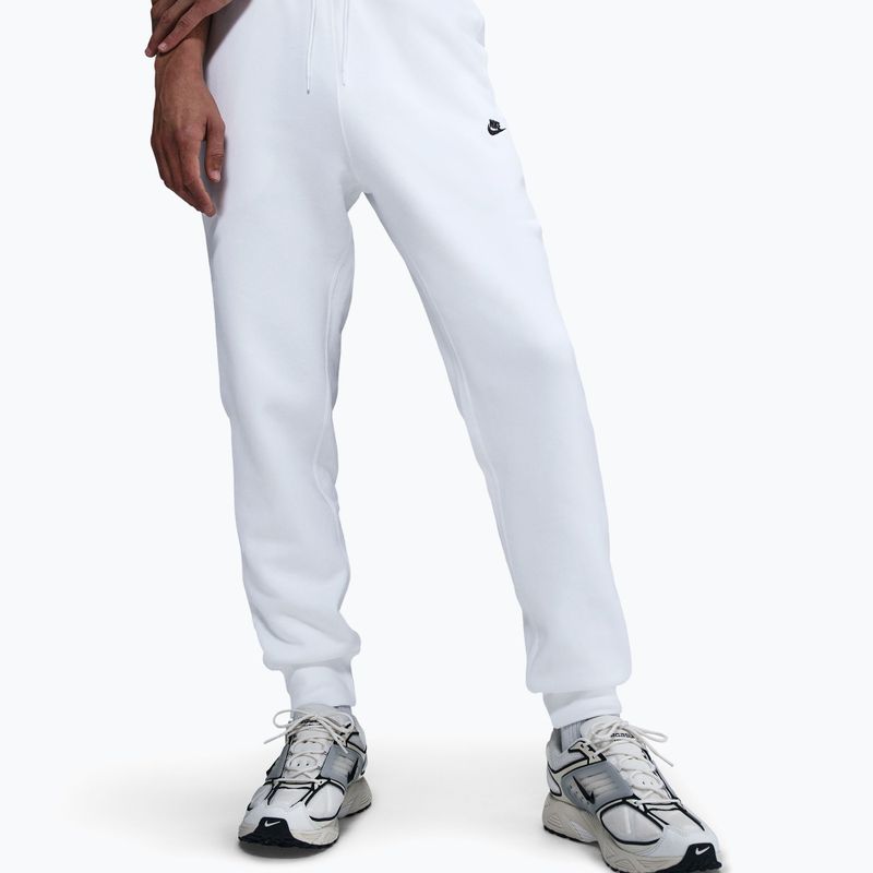 Vyriškos kelnės Nike Club Jogger white/white/black 4