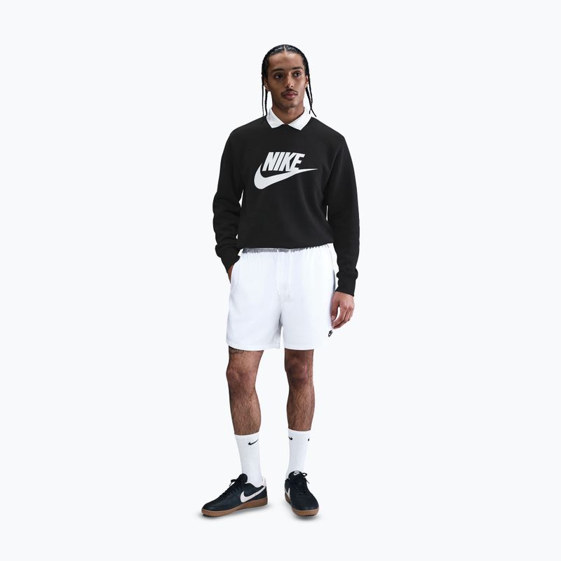 Vyriškas džemperis Nike Sportswear Club Graphic Fleece Crew black/white 2