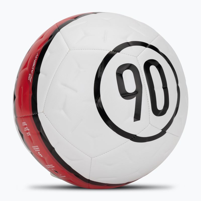 Futbolo kamuolys Nike Academy Total 90 white/black/red/black dydis 5 2