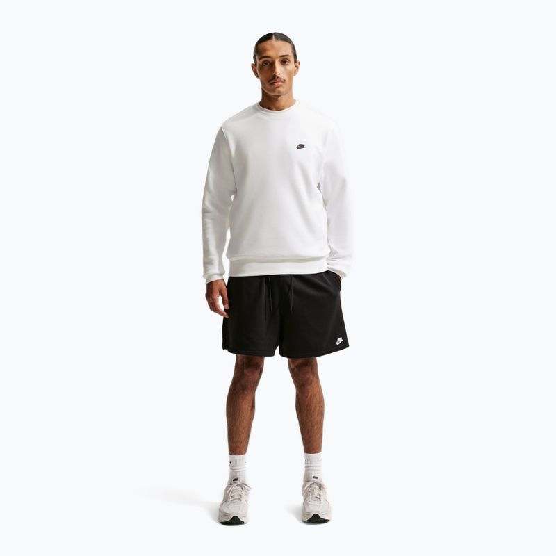 Vyriškas džemperis Nike Club Fleece Crew white/black 2