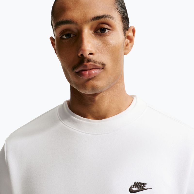 Vyriškas džemperis Nike Club Fleece Crew white/black 6