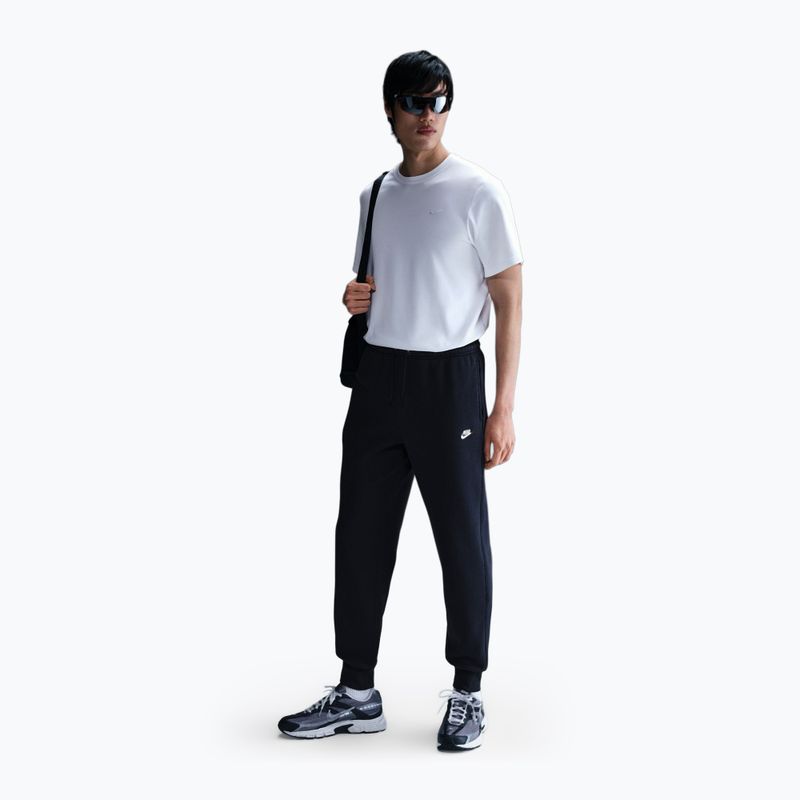 Vyriškos kelnės Nike Club Jogger obsidian/obsidian/white 2