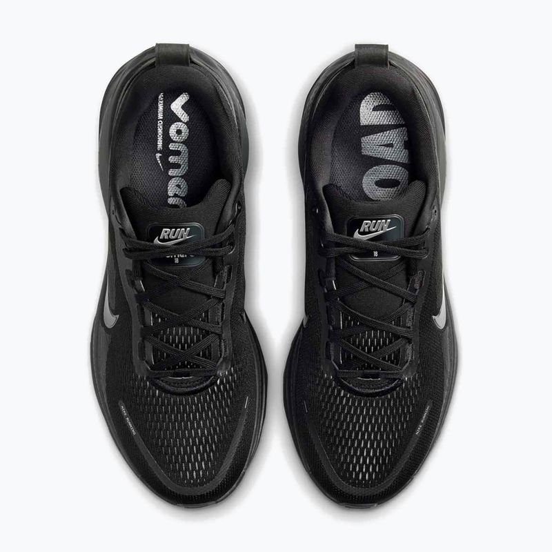 Vyriški bėgimo bateliai Nike Vomero 18 black/dark smoke grey/light smoke grey/black 7