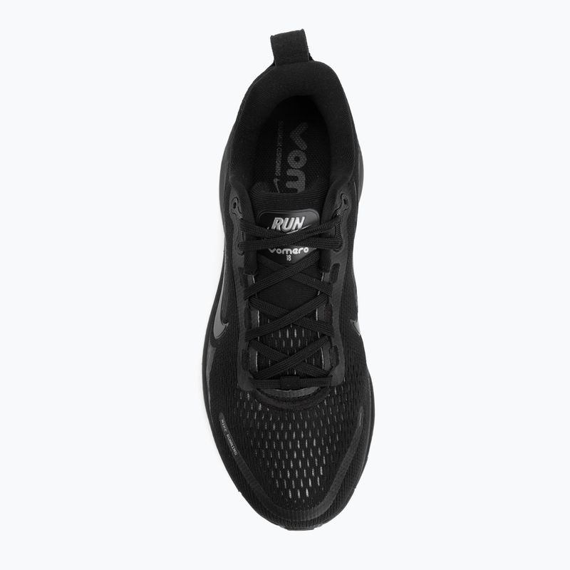 Moteriški bėgimo bateliai Nike Vomero 18 black/dark smoke grey/light smoke grey/black 5