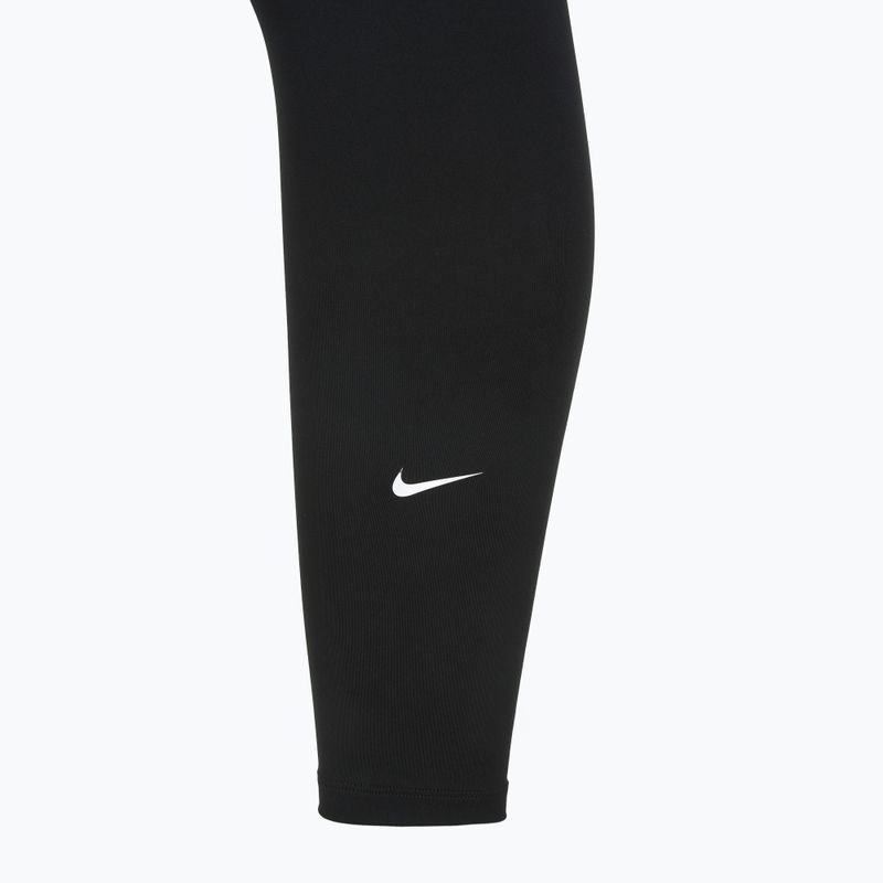Moteriškos tamprės Nike One High-Waisted black/white 9